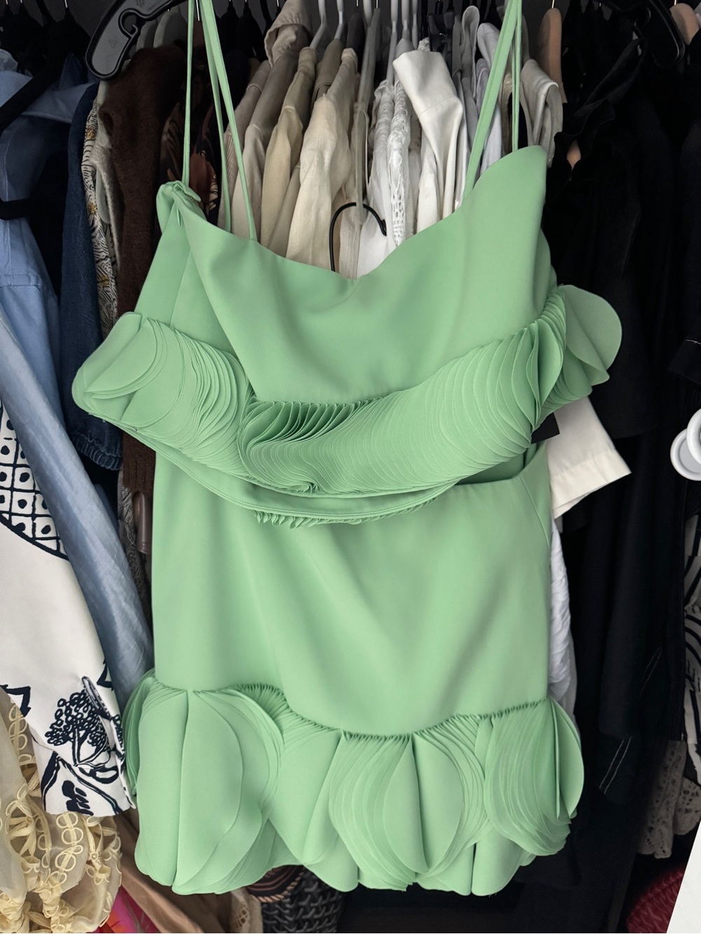 Alexis Pistachio Ruffle Set - Picture 2 of 6